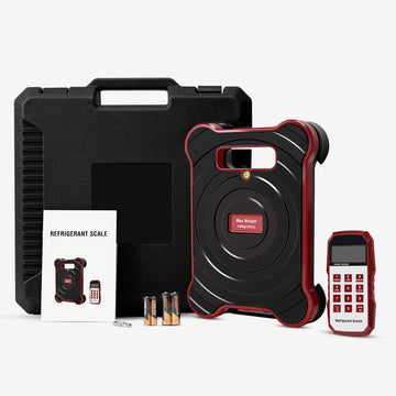 Aprvtio ACS-220B Bluetooth Refrigerant Measuring Scale with Level, New Upgrade Water Dust and Oil Resistant